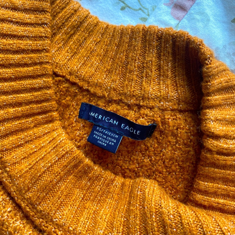 Orange sweater
